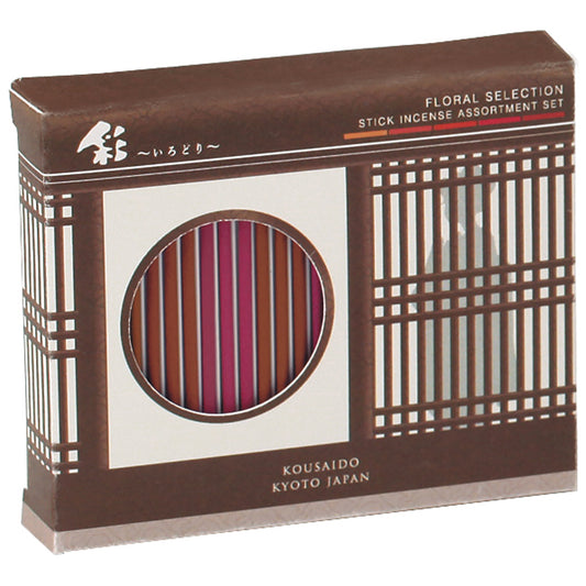 Incense Variety Pack from Kyoto Japan (Floral Collection)