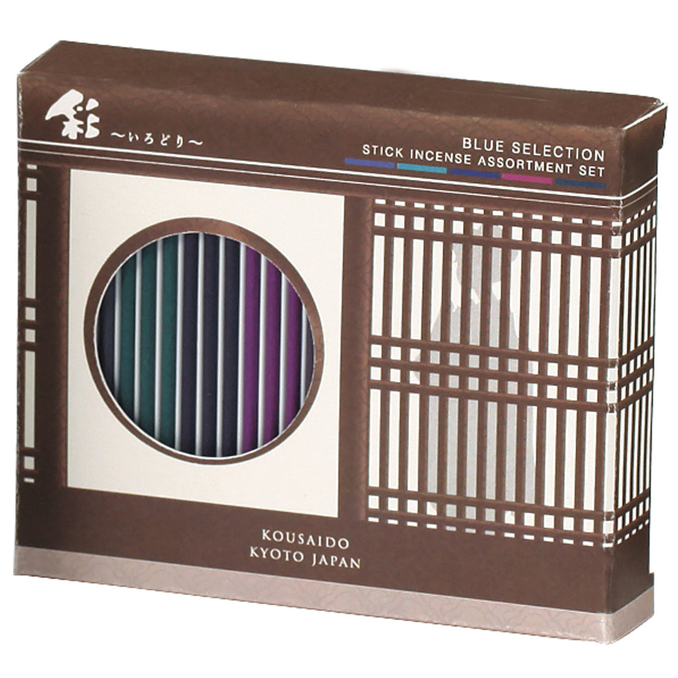 Incense Variety Pack from Kyoto Japan (Blue Selection)